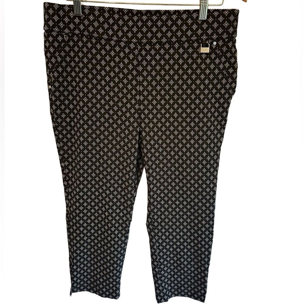 ☀️Rafaella Stretch Pull On Elastic Comfort Waist Ankle Pants